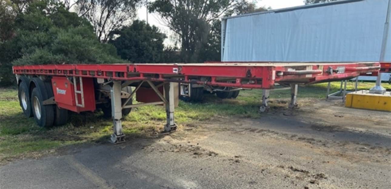 2014 Vawdrey vb s2 flat top b trailer