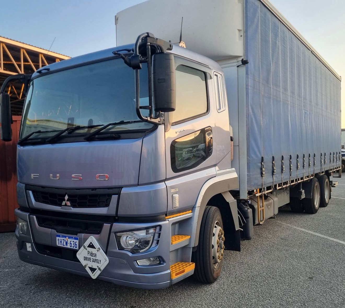 2019 Fuso FU74 curtainsider